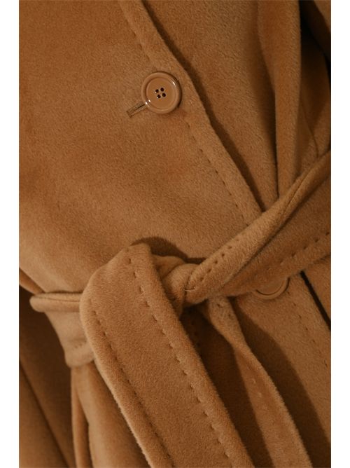 Cappotto doppiopetto Arezzo in lana Cammello MAX MARA STUDIO | 2526016012600002